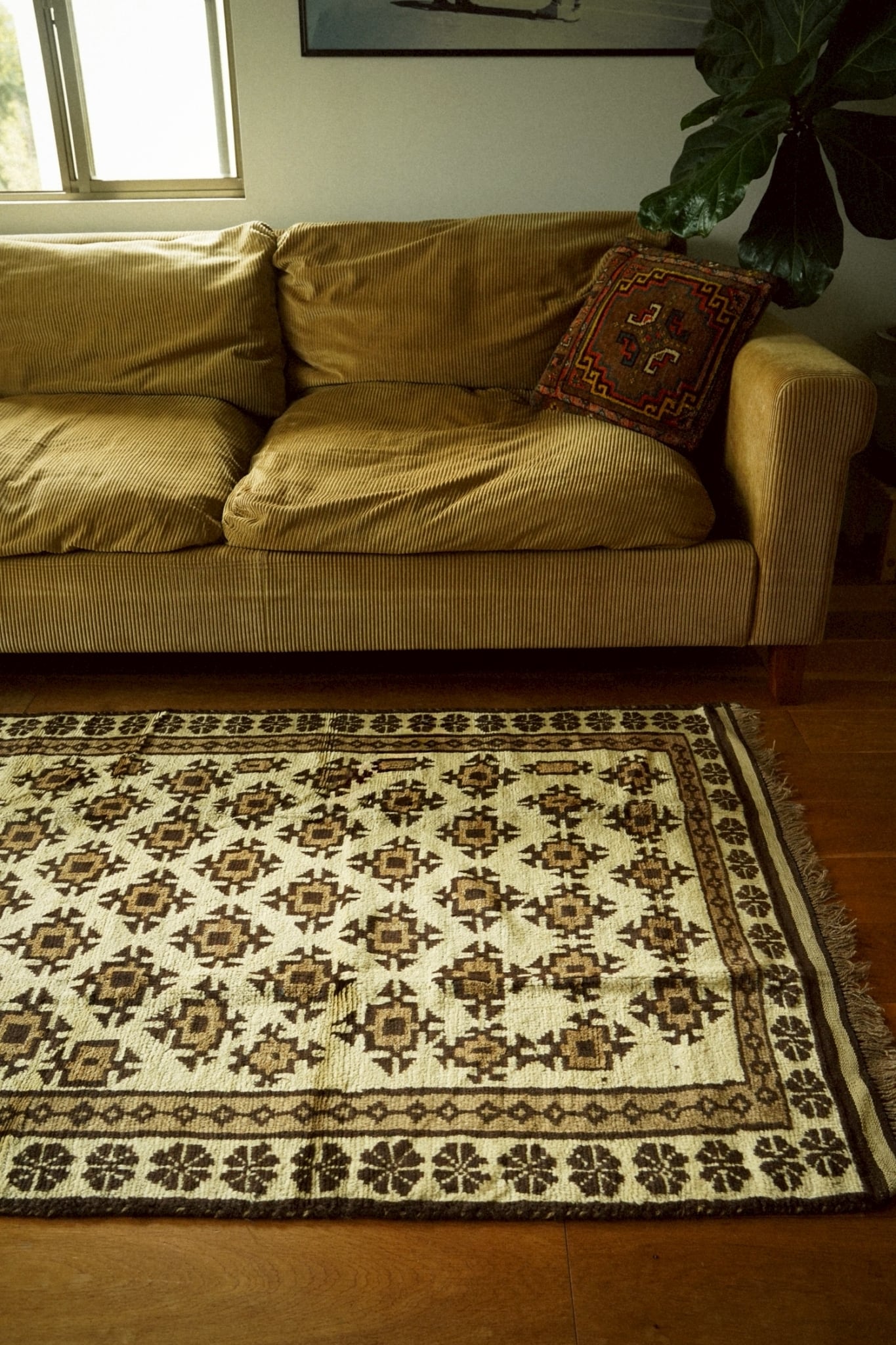 1423-Vintage Turkmen Ali khoja rug | 手織りのヴィンテージ