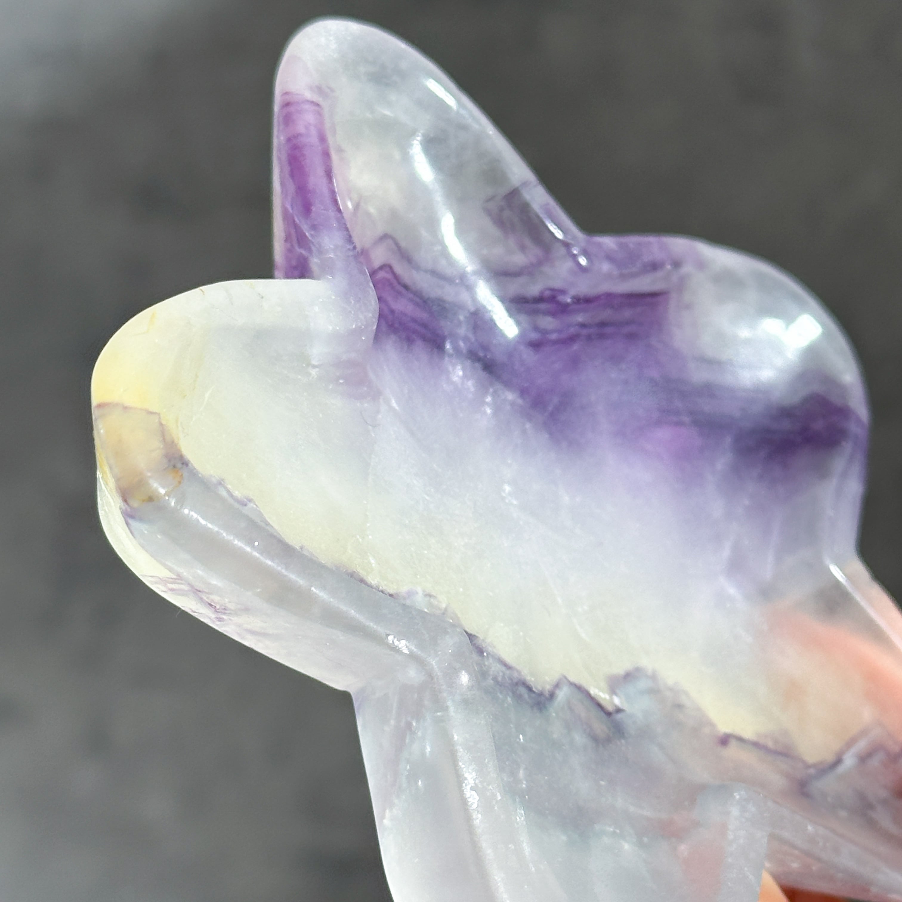 レインボーフローライト星型のうつわ01◇ RainbowFluorite ◇天然石
