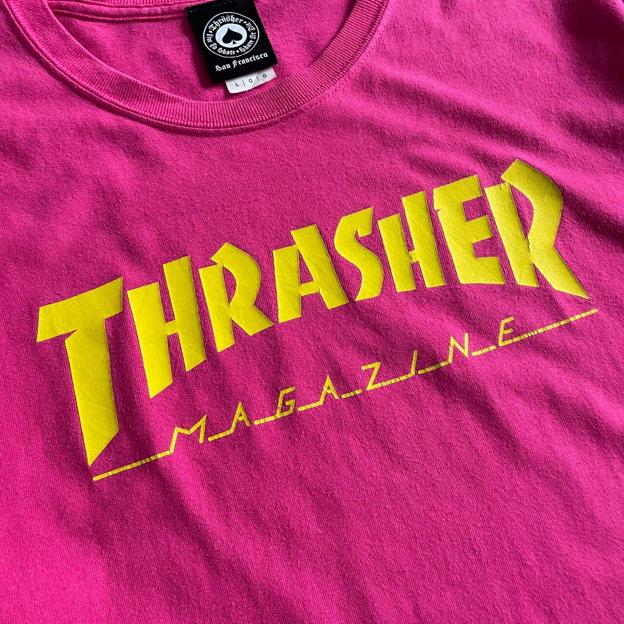 THRASHER FLAME LOGO スラッシャー フレイム ロゴTシャツ USA企画 