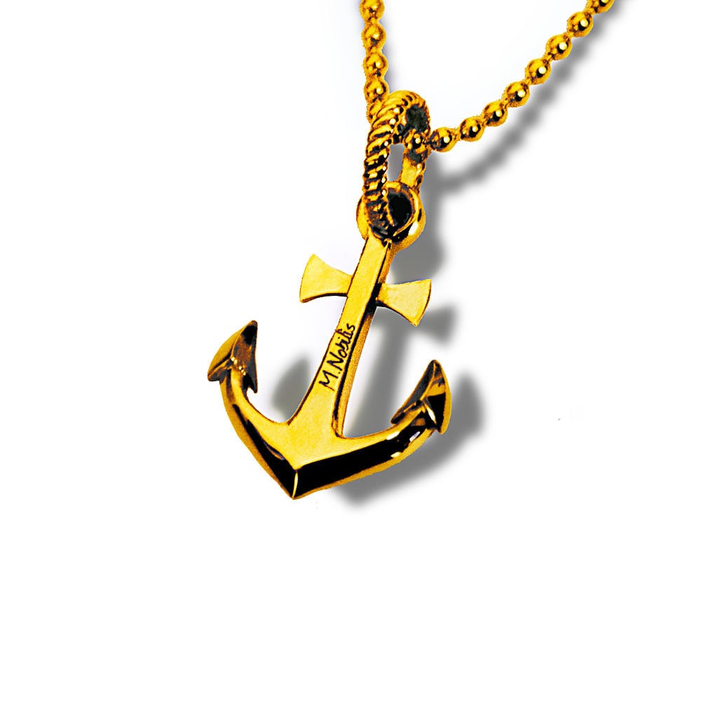 送料無料】Gold Anchor Necklace Top【品番 19A2001】 | NOBILIS