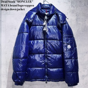 Dead Stock"MONCLER"MAYA brand logo wappen design down jacket
