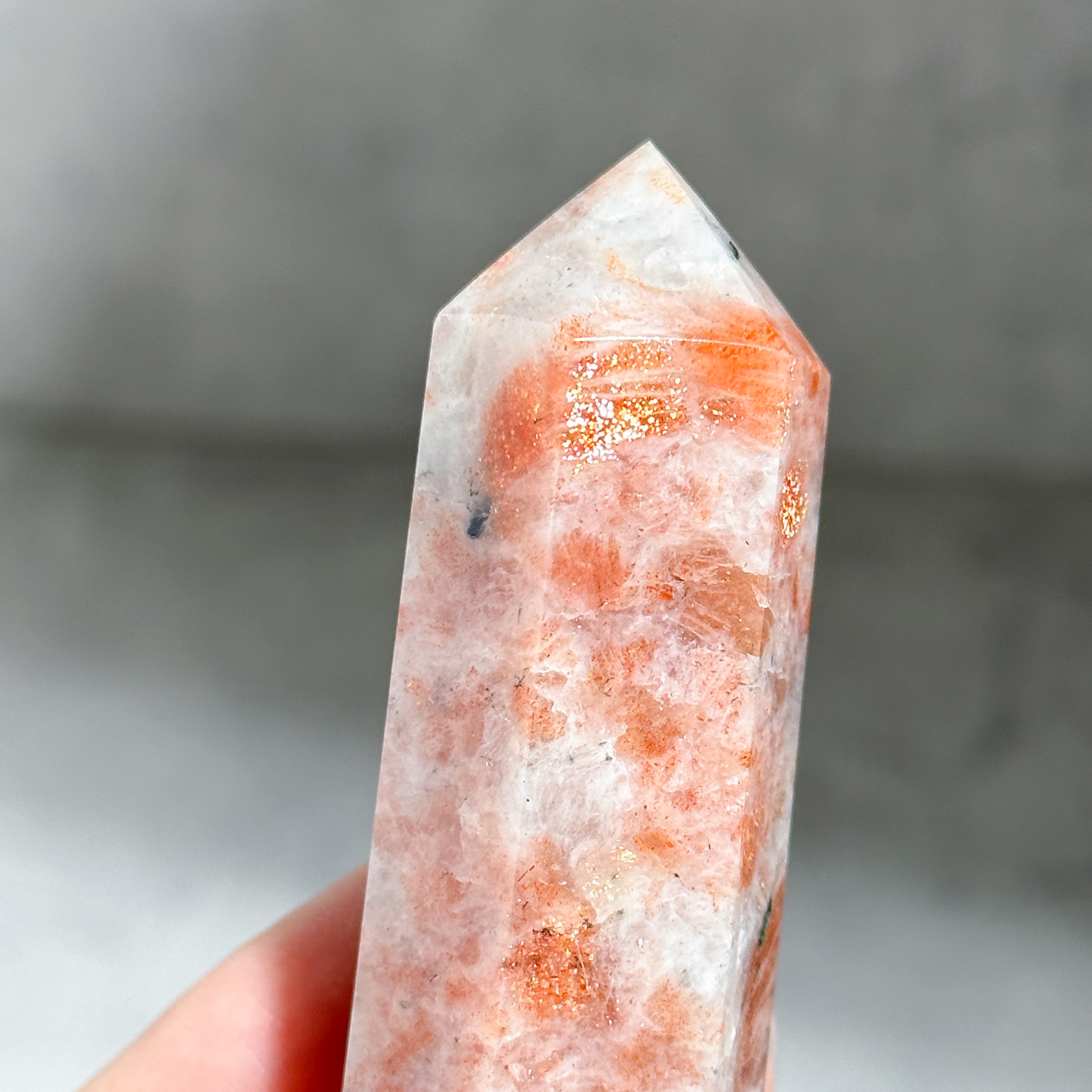 サンストーン タワー23◇Sun Stone◇ 天然石・鉱物・パワーストーン