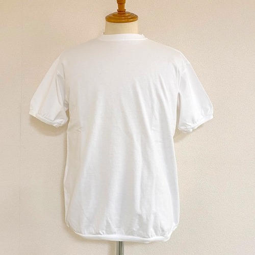 Ringer Short Sleeve T-shirts　White