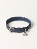 予約【orolo】rolo weaving collor (Navy)