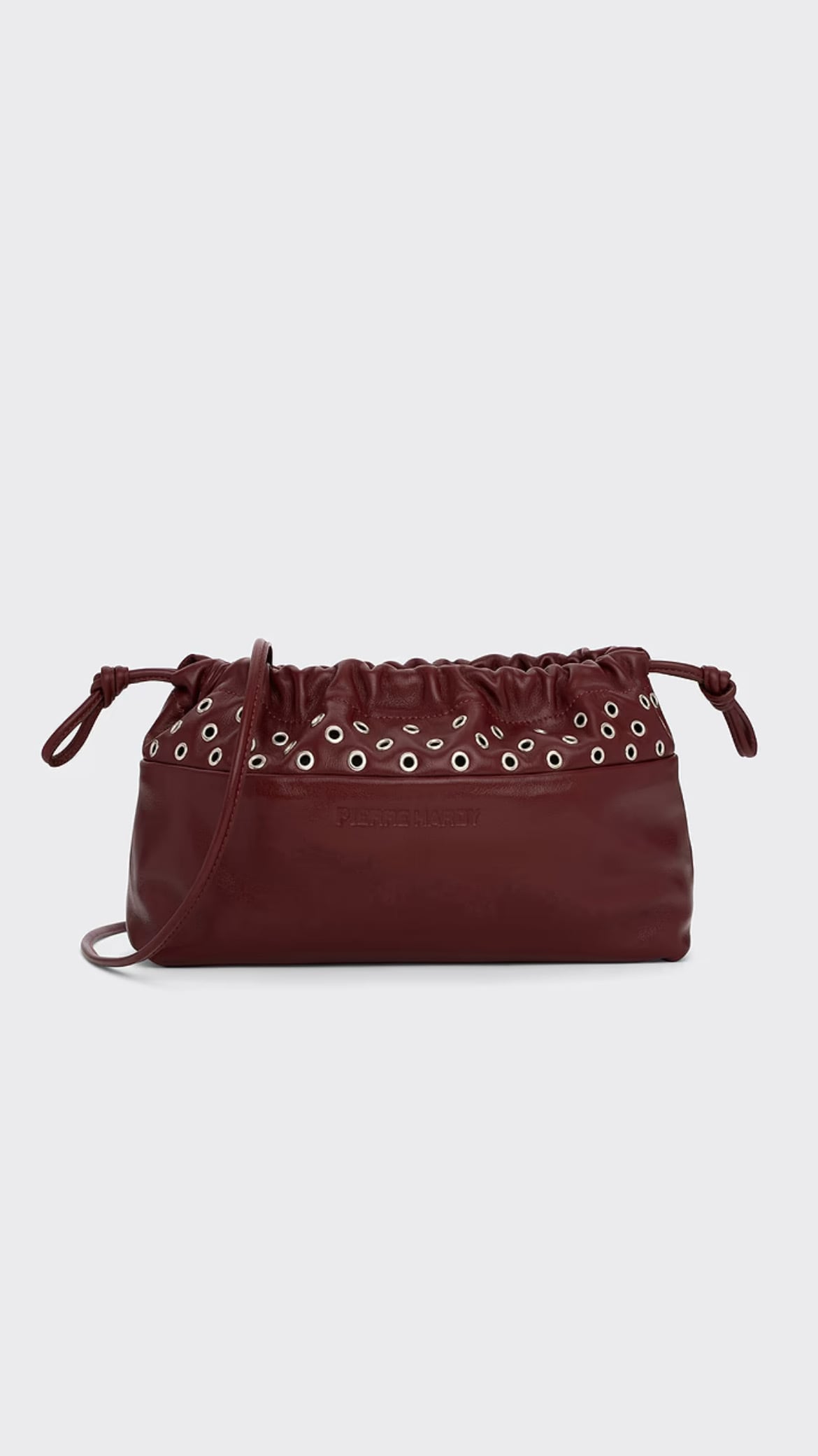 PIERRE HARDY -ツインクラッチバッグ- :BURGUNDY,