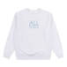 ALLTIMERS / TAVERNA EMBROIDERED CREW HEATHER GREY