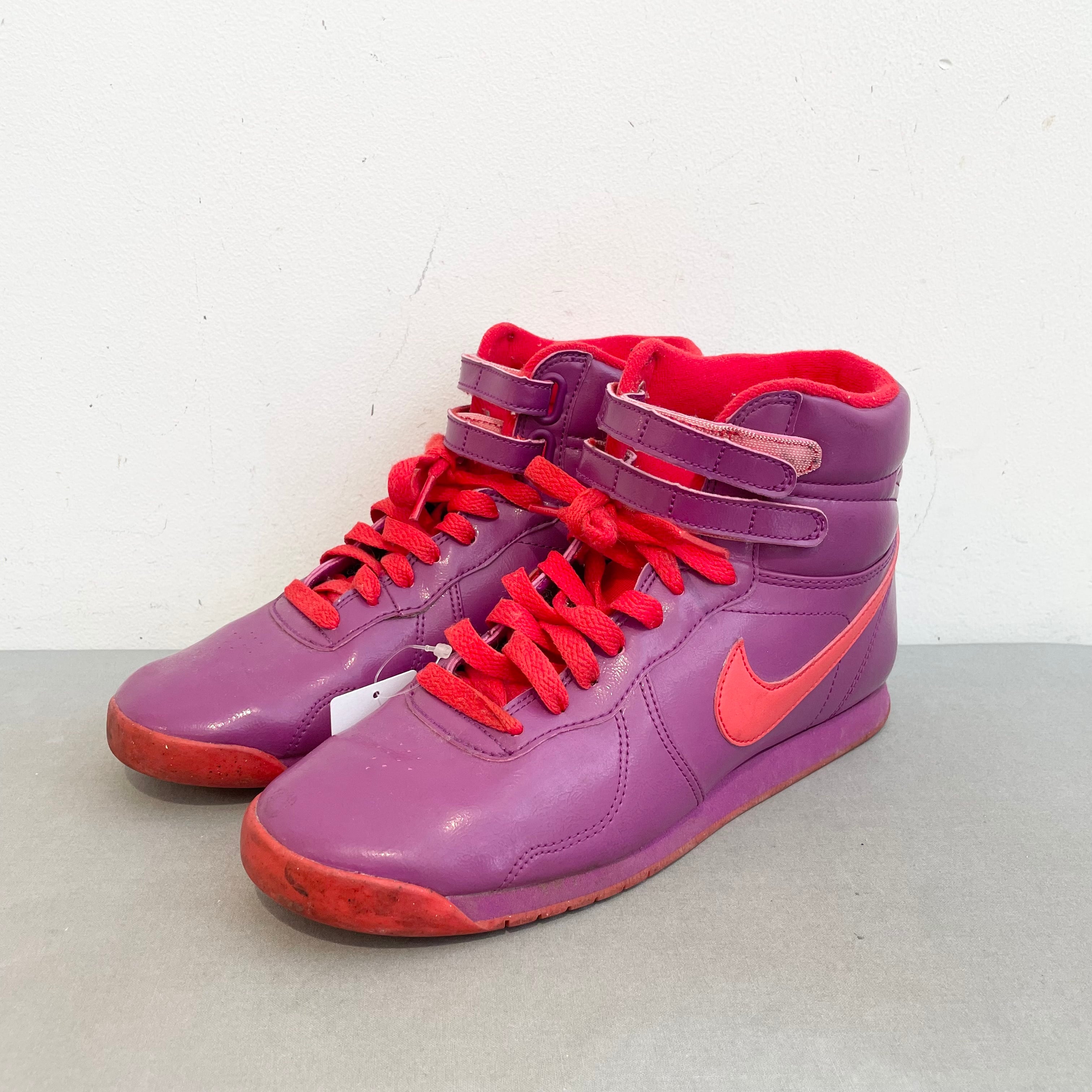 NIKE/shoes/sneaker/purple/red/ナイキ/靴/スニーカー/ハイカット/紫/赤