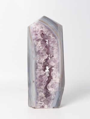 BIG SIZE! GEODE AGATE TOWER