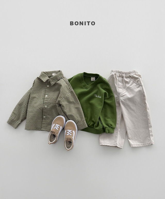 《予約》送料無料【BONITO】Check Shirt