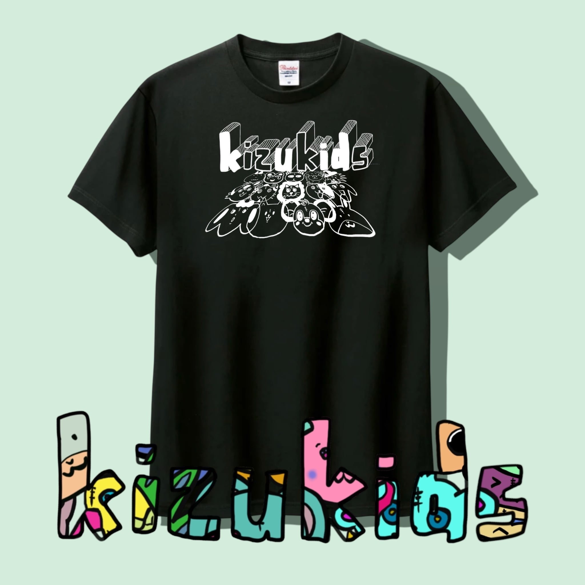 キズ 豊洲PIT 顔Tシャツ Tシャツ | kizukids