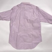 90s 00s Polo by Ralph Lauren ポロ ラルフローレン PHILIP ストライプ 長袖 ワイシャツ ドレスシャツ サイズ 41-84/ピンク×ブルー系 メンズ ビンテージ