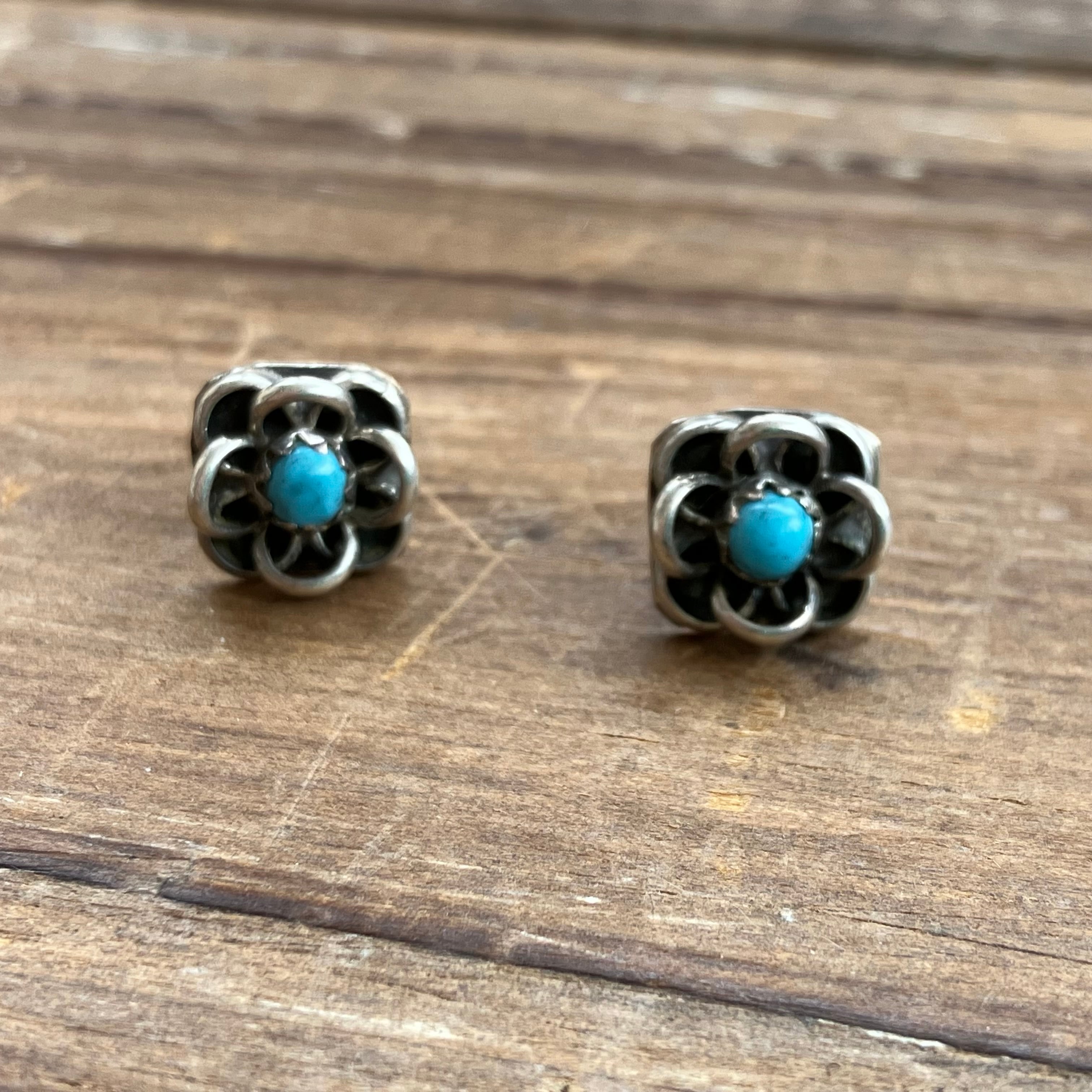 ズニ族 インディアンジュエリー ピアス ZUNI Indian jewelry pierce