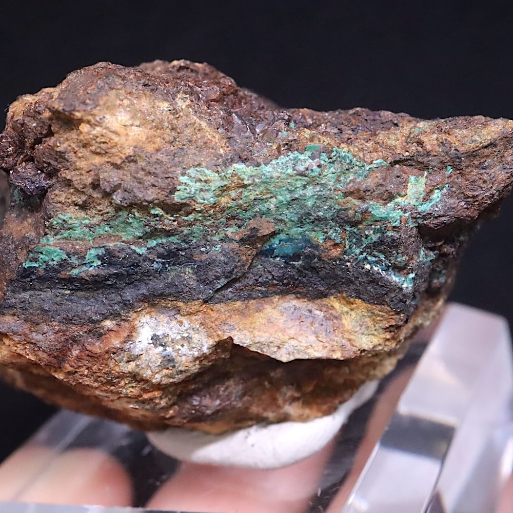 希少！アンドラダイト マラカイト 孔雀石 136.2g AND182 鉱物 原石