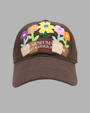 [THE MUSEUM VISITOR] FIVE FLOWER POT BALL CAP (BROWN) 正規品 韓国ブランド 韓国通販 韓国代行 韓国ファッション