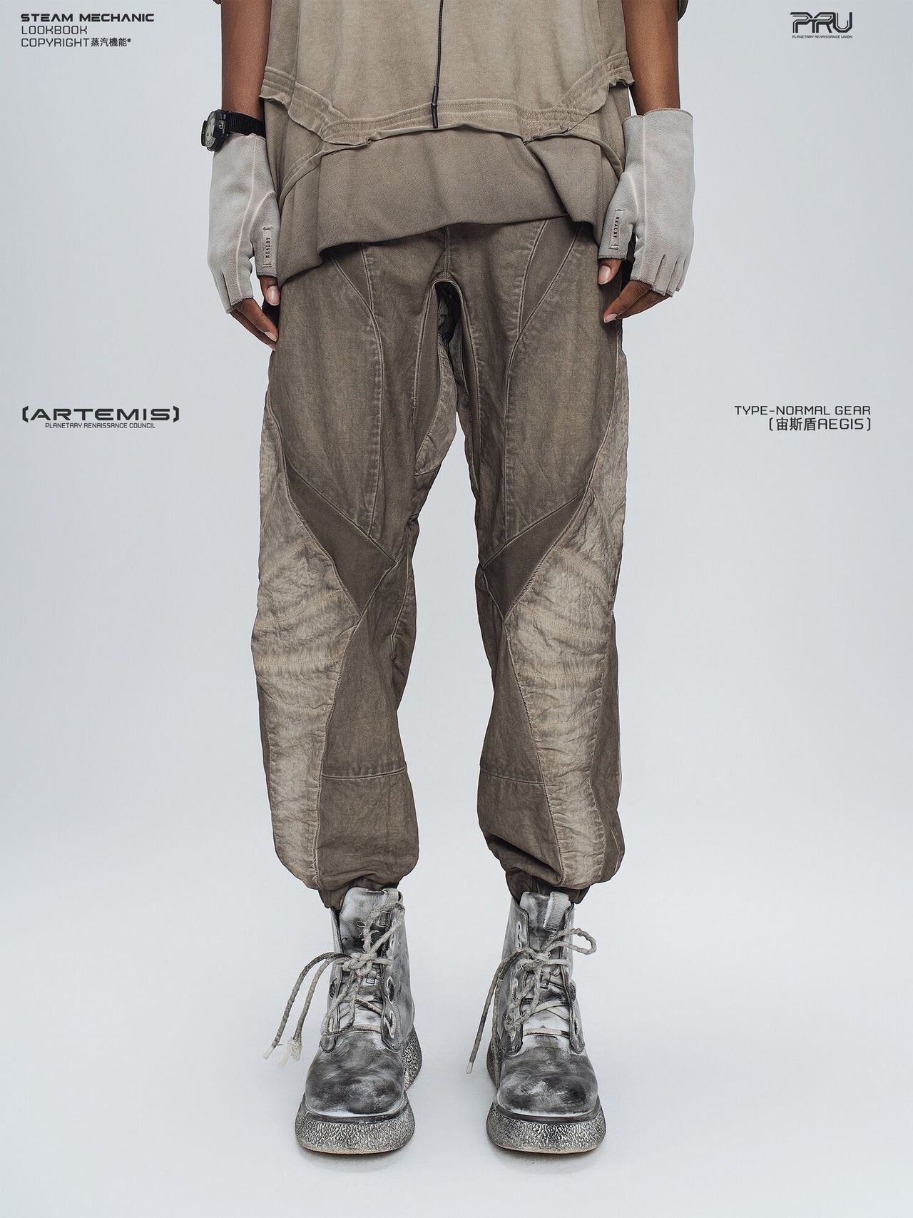 STEAM #SERVICE CORPS MOTOCYCLE PANTS