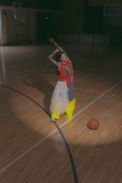 2way big ribbon flower strap Green