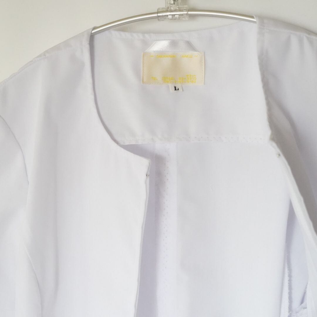 サンペックスイスト 女性用デザイン白衣 長袖  FA-7204L【SHK386】 女性用デザイン白衣 長袖 FA−720 4L SHK386 サンペックス