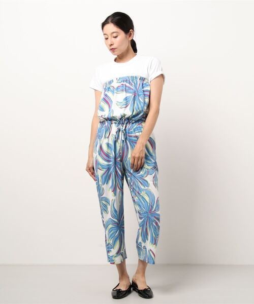 Mauna loa/マウナロア】ハワイアンベアトップサロペット マリン