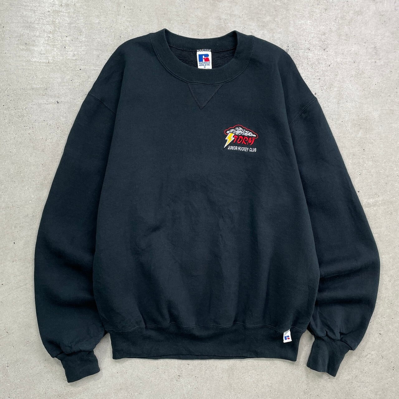 90年代 USA製 RUSSELL ATHLETIC ラッセル スウェットシャツ ワン 