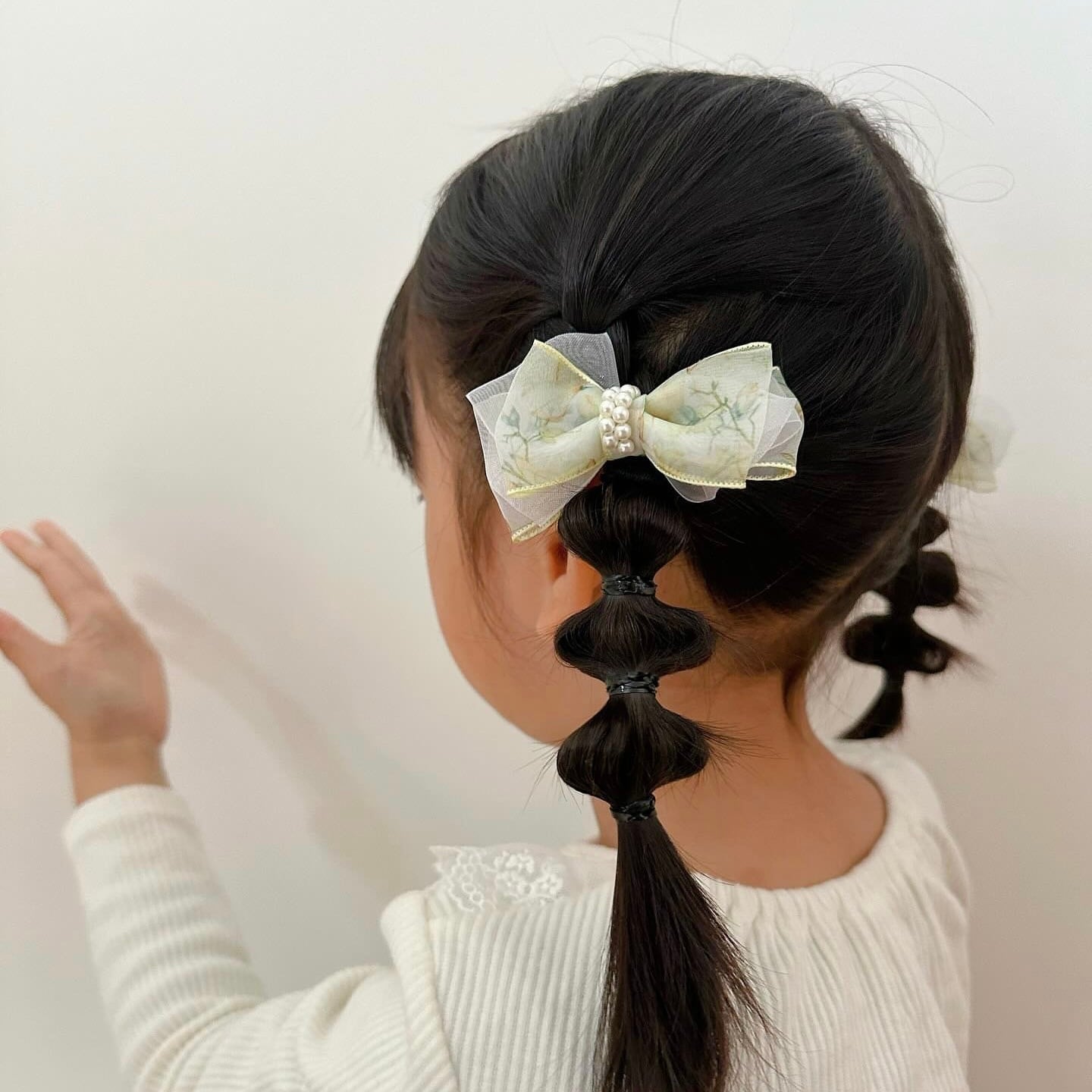 オーガンジーリボン♡ツイン♡大人可愛い