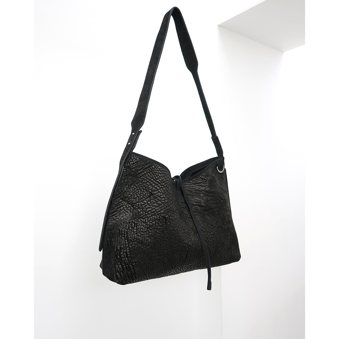Professor.E パラシュート ショルダーバッグ Washed Black Professor.E 