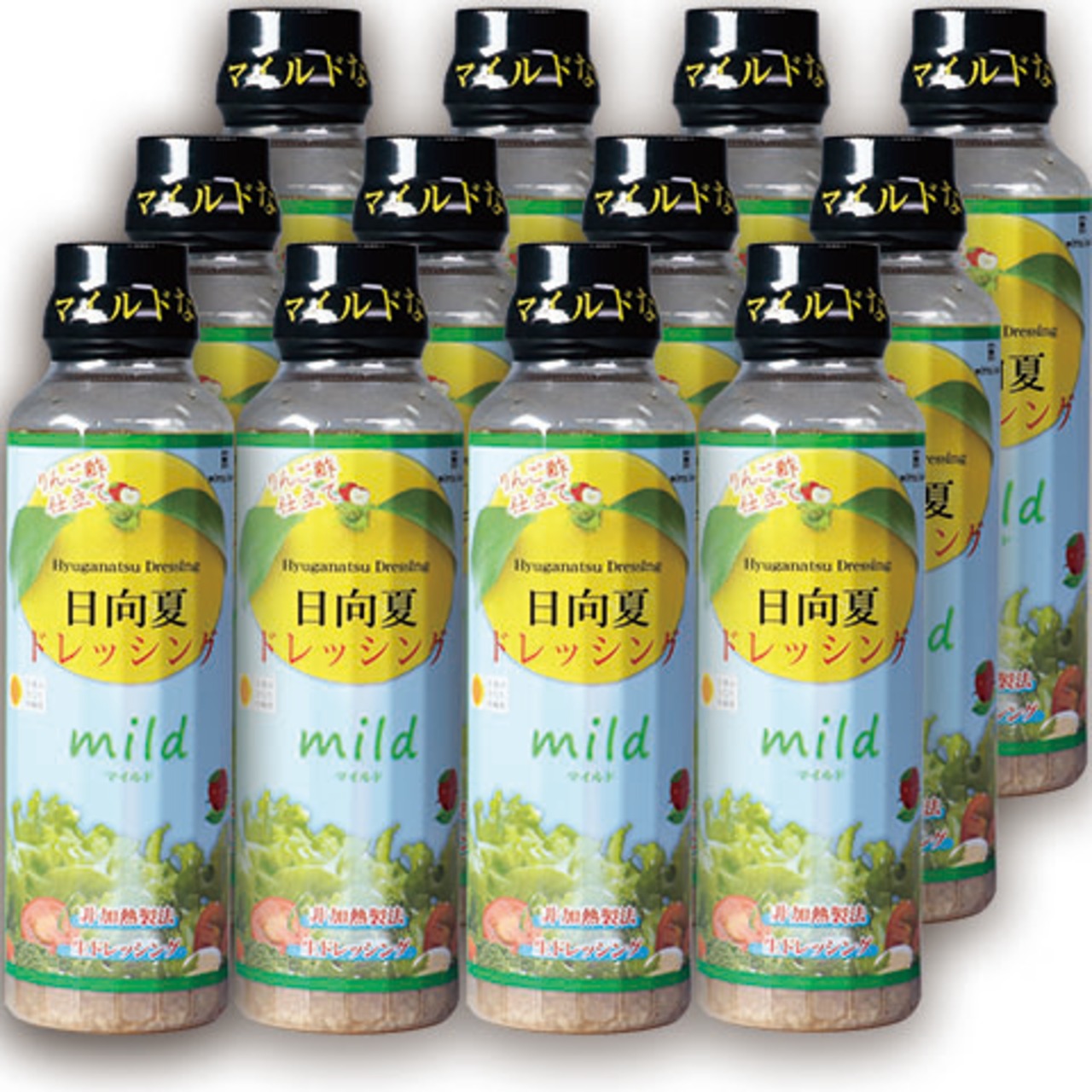 ★【C156】日向夏ドレッシング　ｍｉｌｄ（マイルド）２８０ｍｌ　１２本まとめ買い