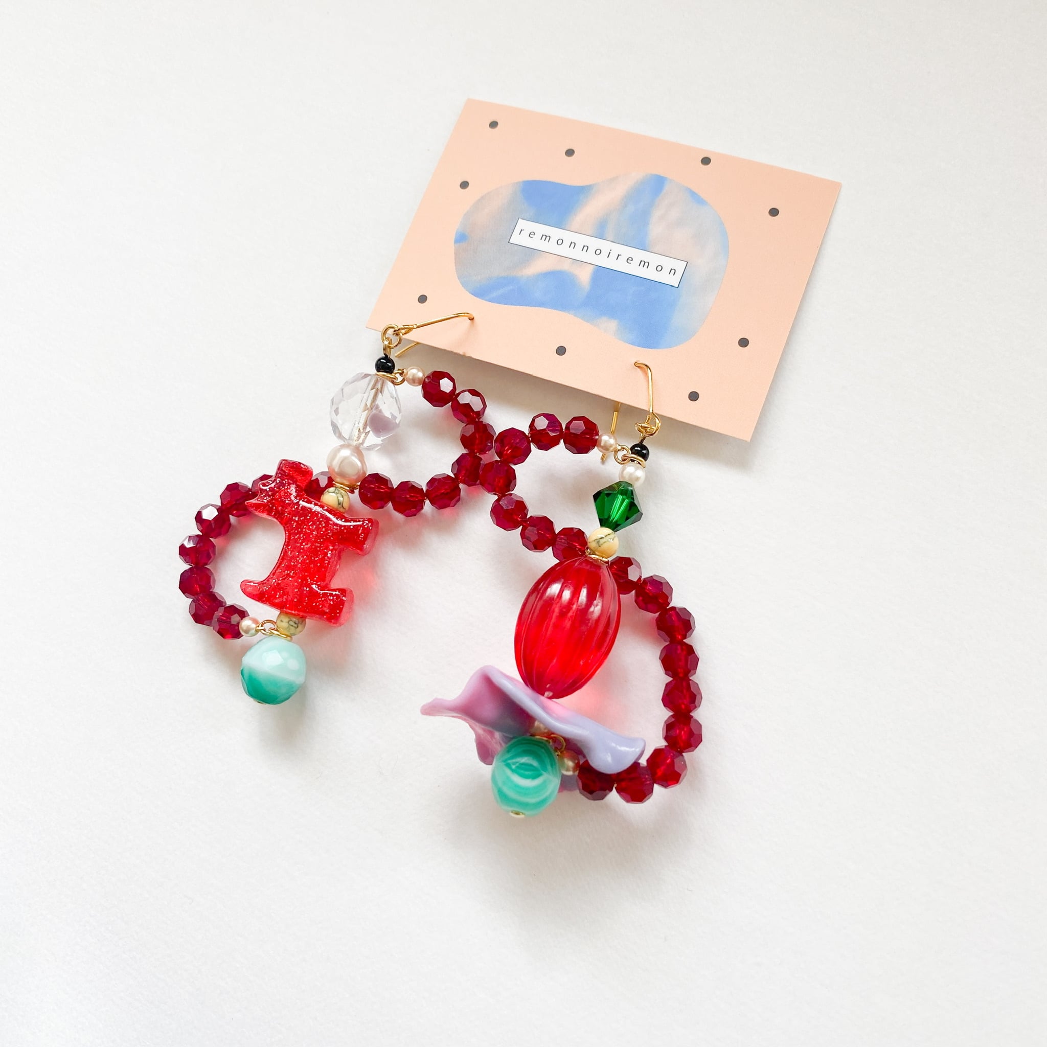 くねくねピアス/イヤリング