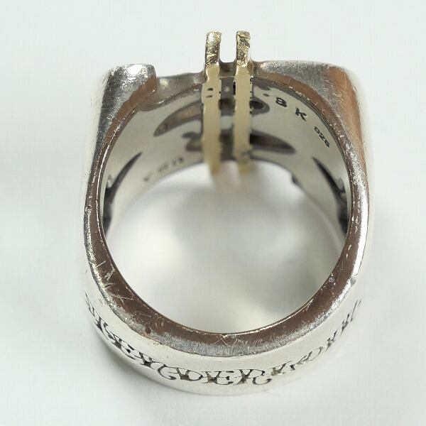 Size【25】 TENDERLOIN テンダーロイン $ RING SILVER/STONE ダラー