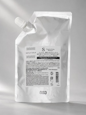 ナンバースリー ミュリアム 薬用スカルプシャンプー S 500mL レフィル
