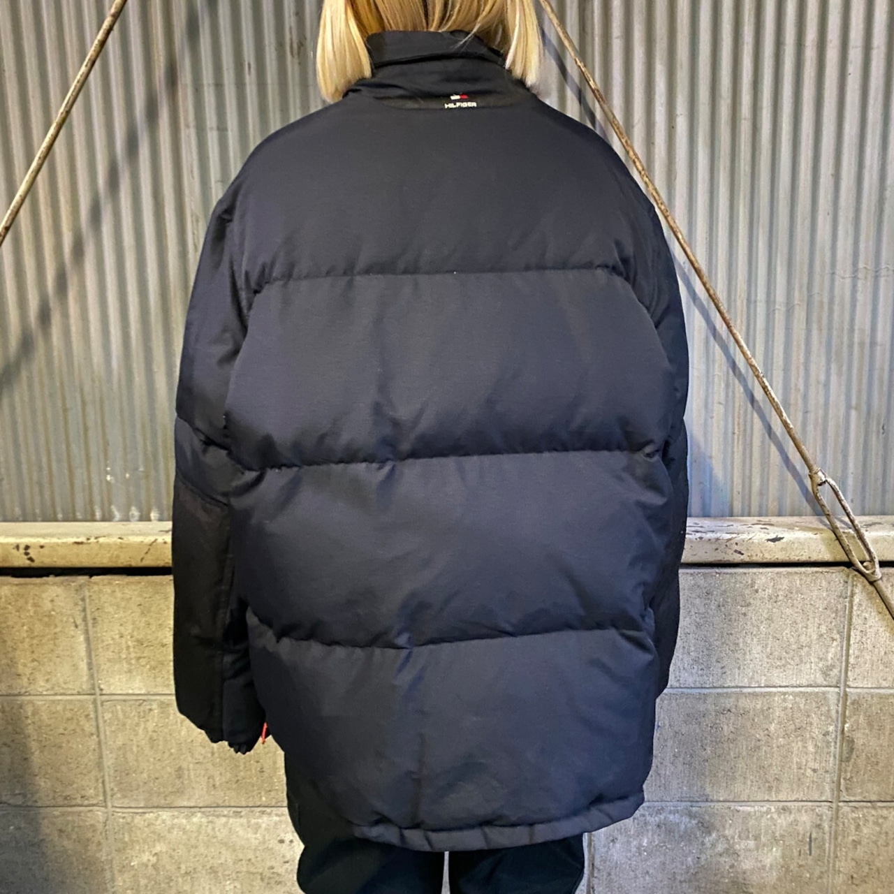 TOMMY HILFIGER トミーヒルフィガー リバーシブル ダウンジャケット 