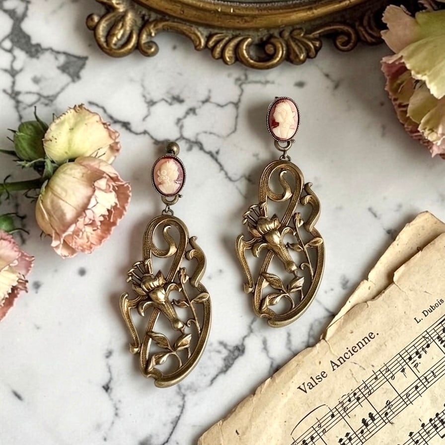 maruo vintage イヤリング Earrings イヤリング | maruo
