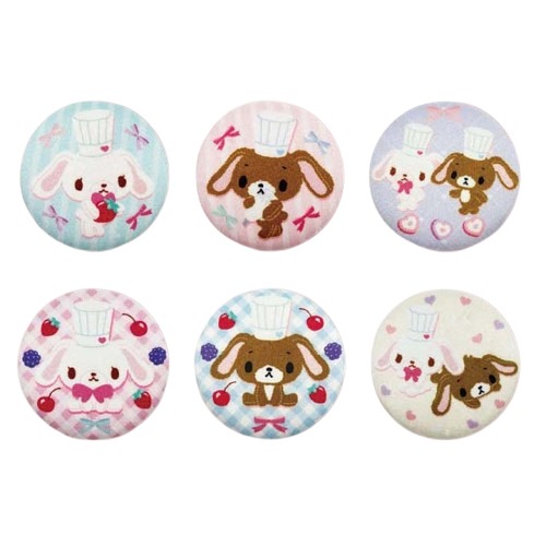 【ロット販売】【6入】サンリオシークコレクほわ缶バッジLSシュガーバニーズ（TD）(1304511)