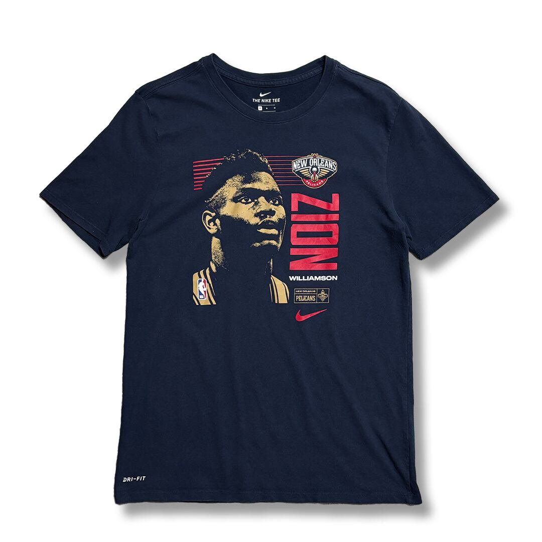 Zion Williamson 【New Orleans Pelicans】 Photo printed T-shirt. NIKE