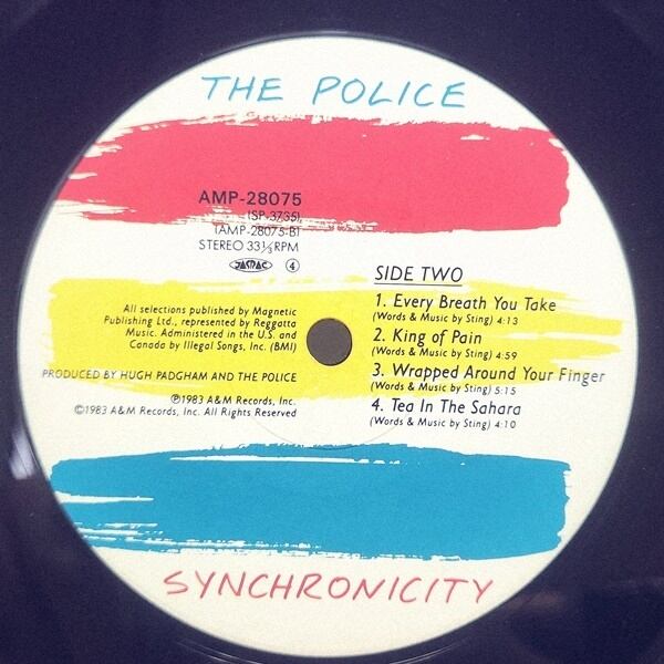 The Police / Synchronicity [AMP-28075, SP-3735] - 画像4