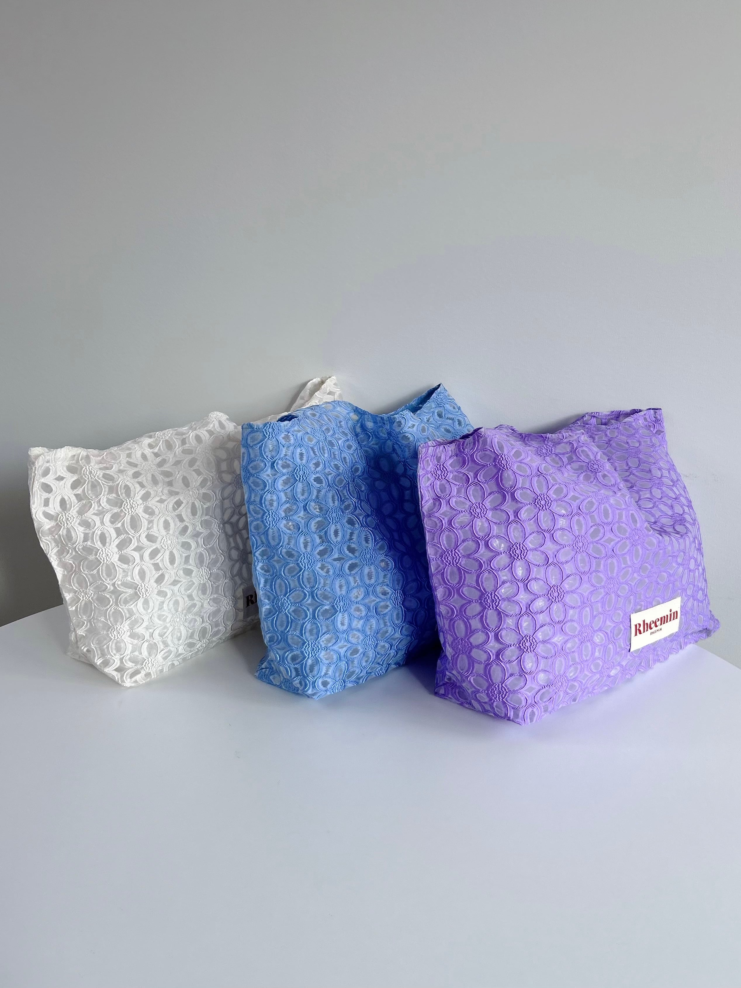 Rheemin Flower Jacquard Shopper | KOKO