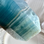 ブルーオニキスタワー0607*天然石ポイント*天然石インテリア*置き物