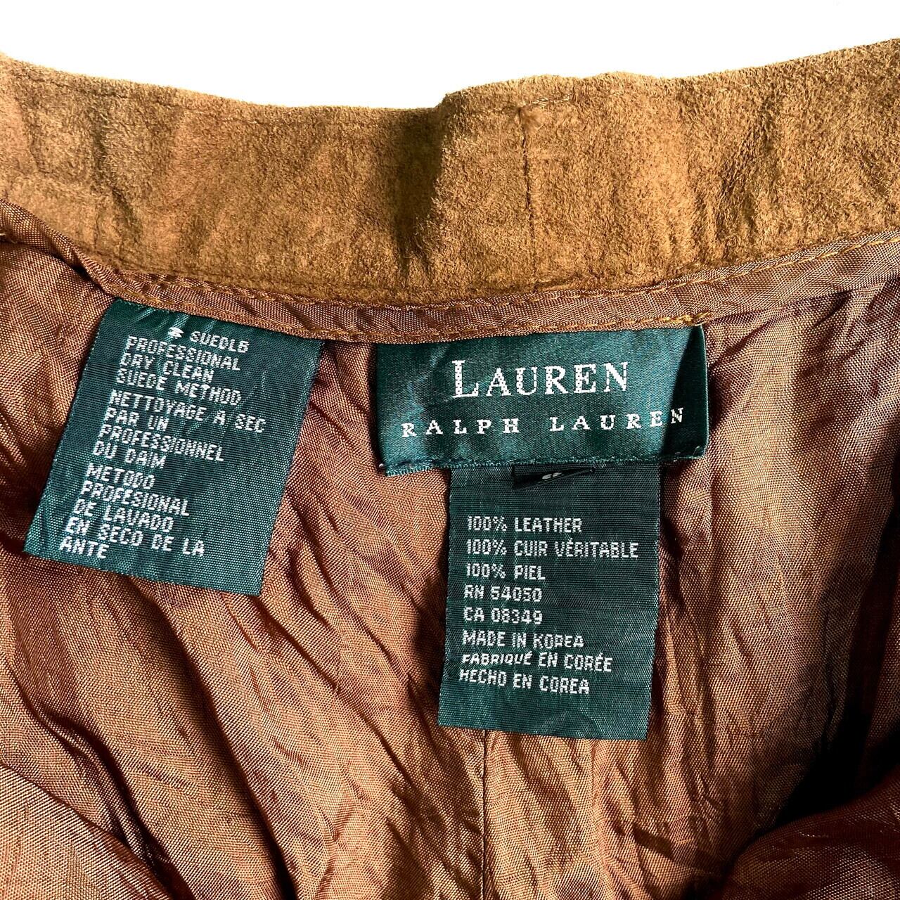 LAUREN Ralph Lauren ラルフローレン 2タック レザー ショーツ ショートパンツ レディースS相当 古着 ブラウン  茶色【ショートパンツ】【CS2211-40】【CS2212-30】【PS2307P】【FSS2308-50a】 | cave  古着屋【公式】古着通販サイト