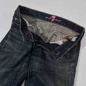 USA製 7 for all mankind セブンフォーオールマンカインド フレア デニム パンツ 23 /レディース
