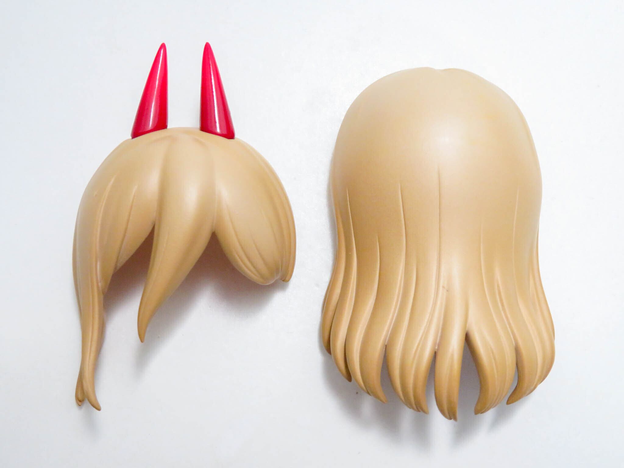 再入荷(A−ランク)【1580】 パワー 髪パーツ ツノ付きロング ねんどろいど