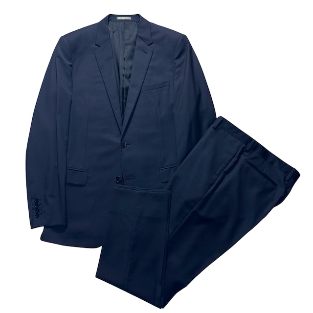 DIOR HOMME dark navy suits set-up