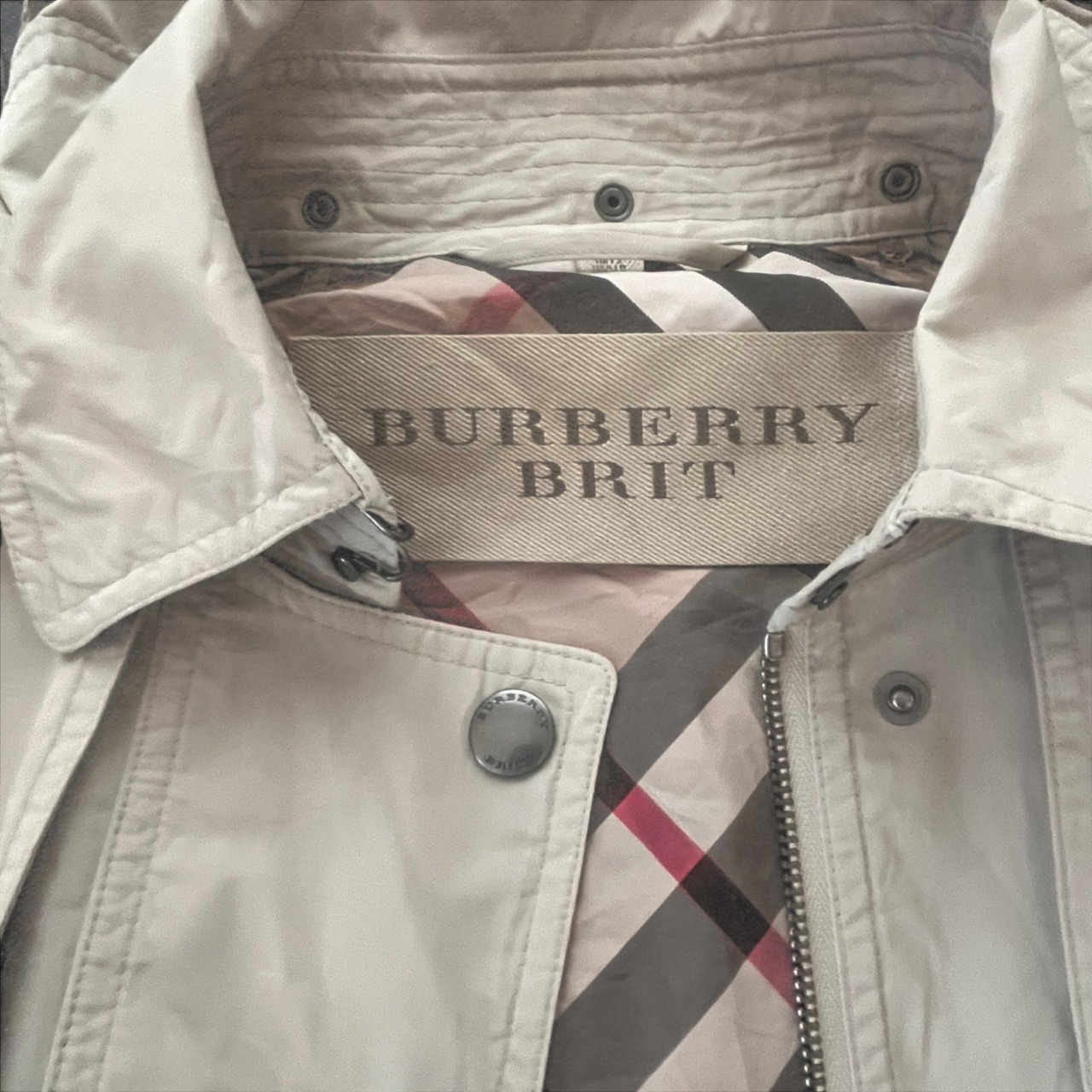 Burberry Brit Utility Hooded Jacket