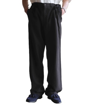 UNUSED / UW1131 NEP SLACKS (DARK NAVY)