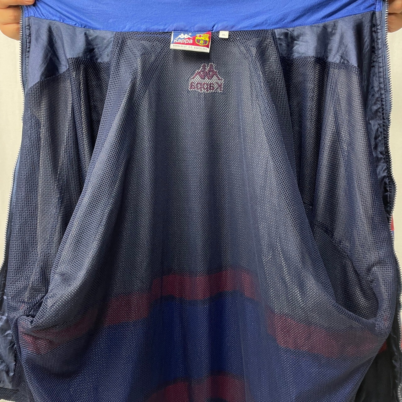 90年代 FC BARCELONA Kappa バルセロナ カッパ ポリエステル トラック 