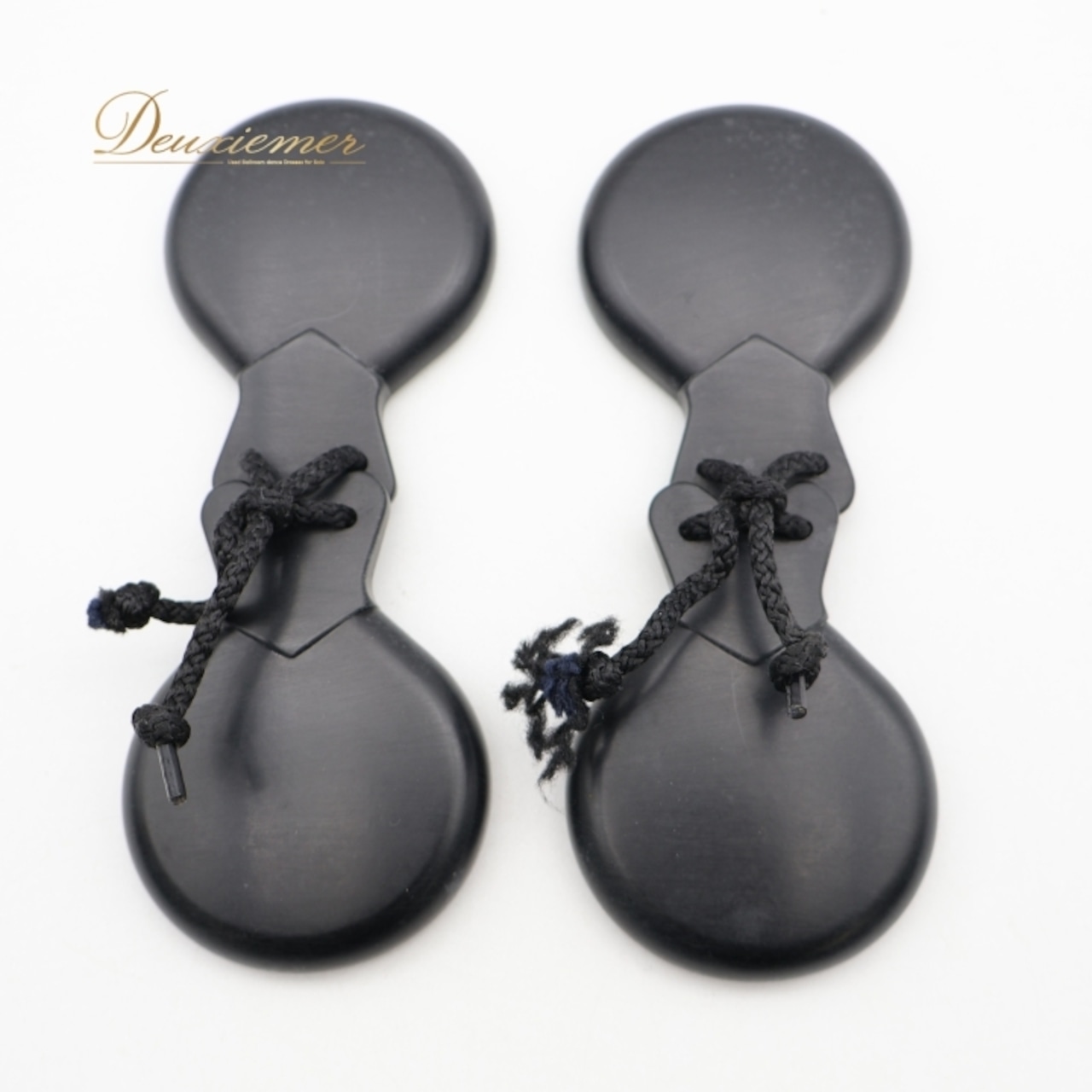 フラメンコ パリージョ カスタネット ブラック系 FILIGRANA 楽器 小物 小道具 ペア 両手 黒 茶 ケース付き 発表会 舞台 レッスン 練習 ダンス小物 パフォーマンス フラメンコ用品 ブラウン系