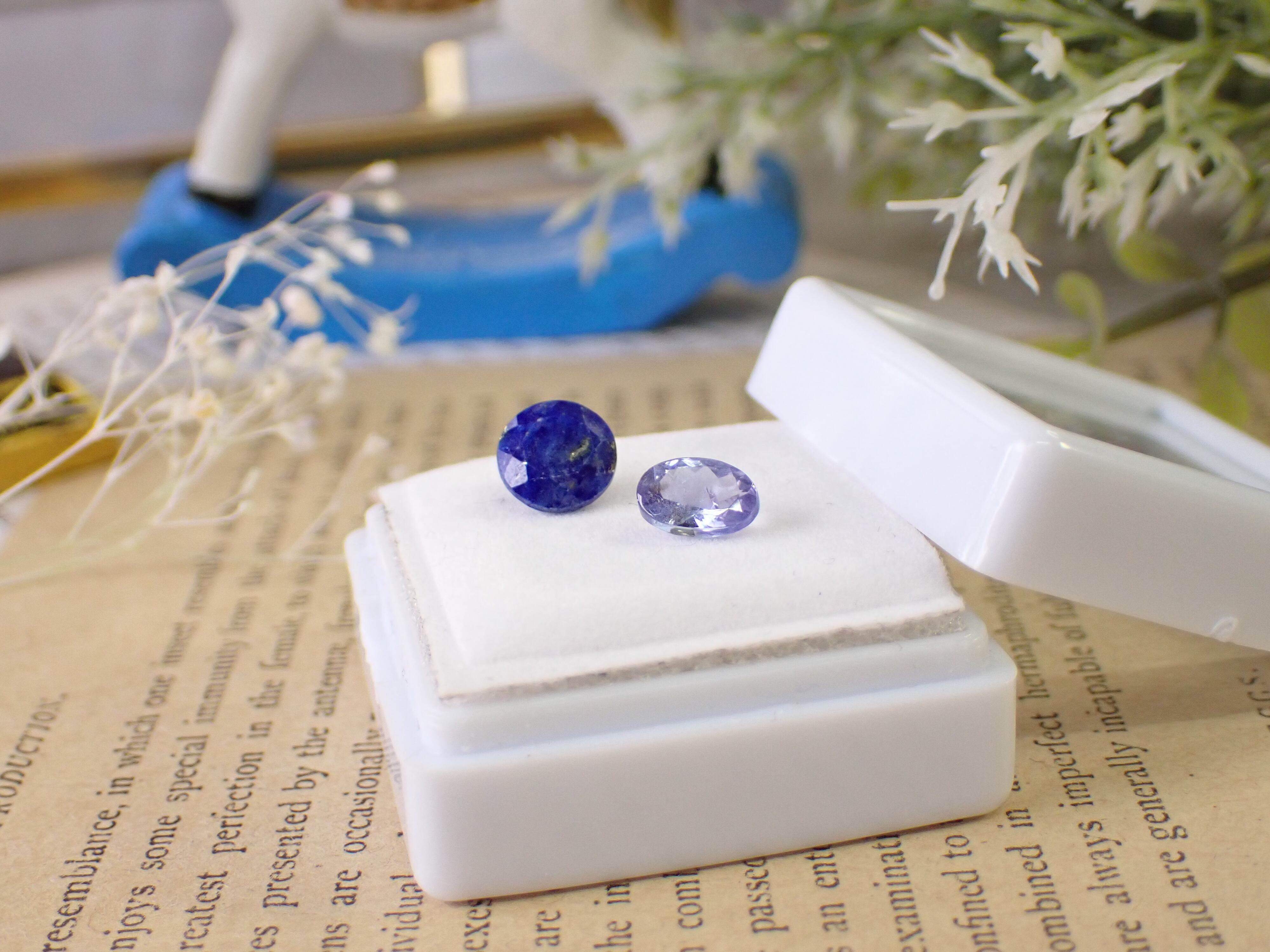 ✨️最終価格✨️【宝石】天然石 ルース タンザナイト 8石セット ✨️最終価格✨️【宝石】天然石 ルース タンザナイト 8石セット