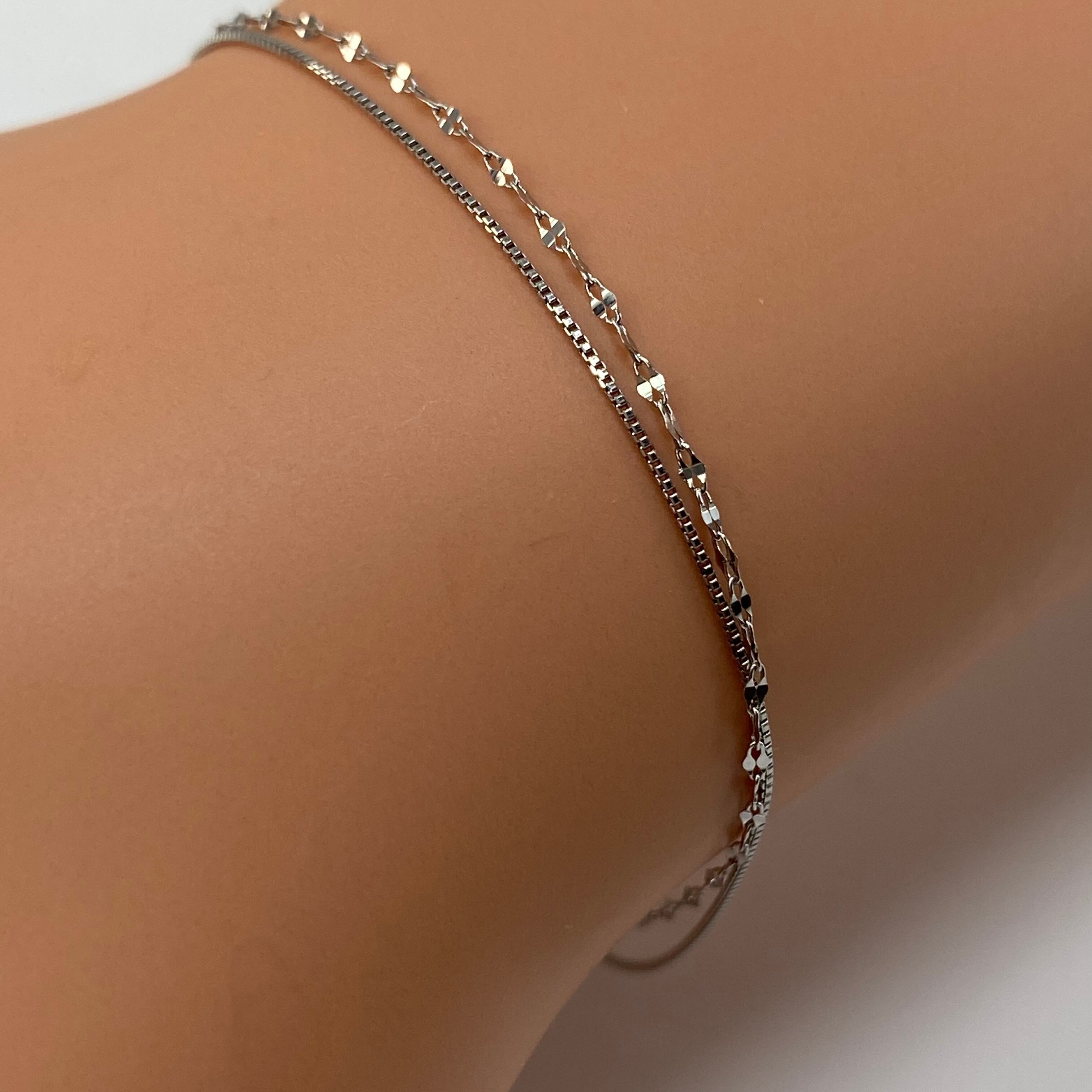 pt850 プラチナ 2連ブレスレット | よーだ@依田商会seg 