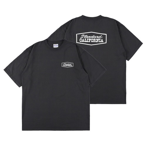 STANDARD CALIFORNIAスタンダードカリフォルニア SD Heavyweight Stadium Logo Tシャツ ブラック