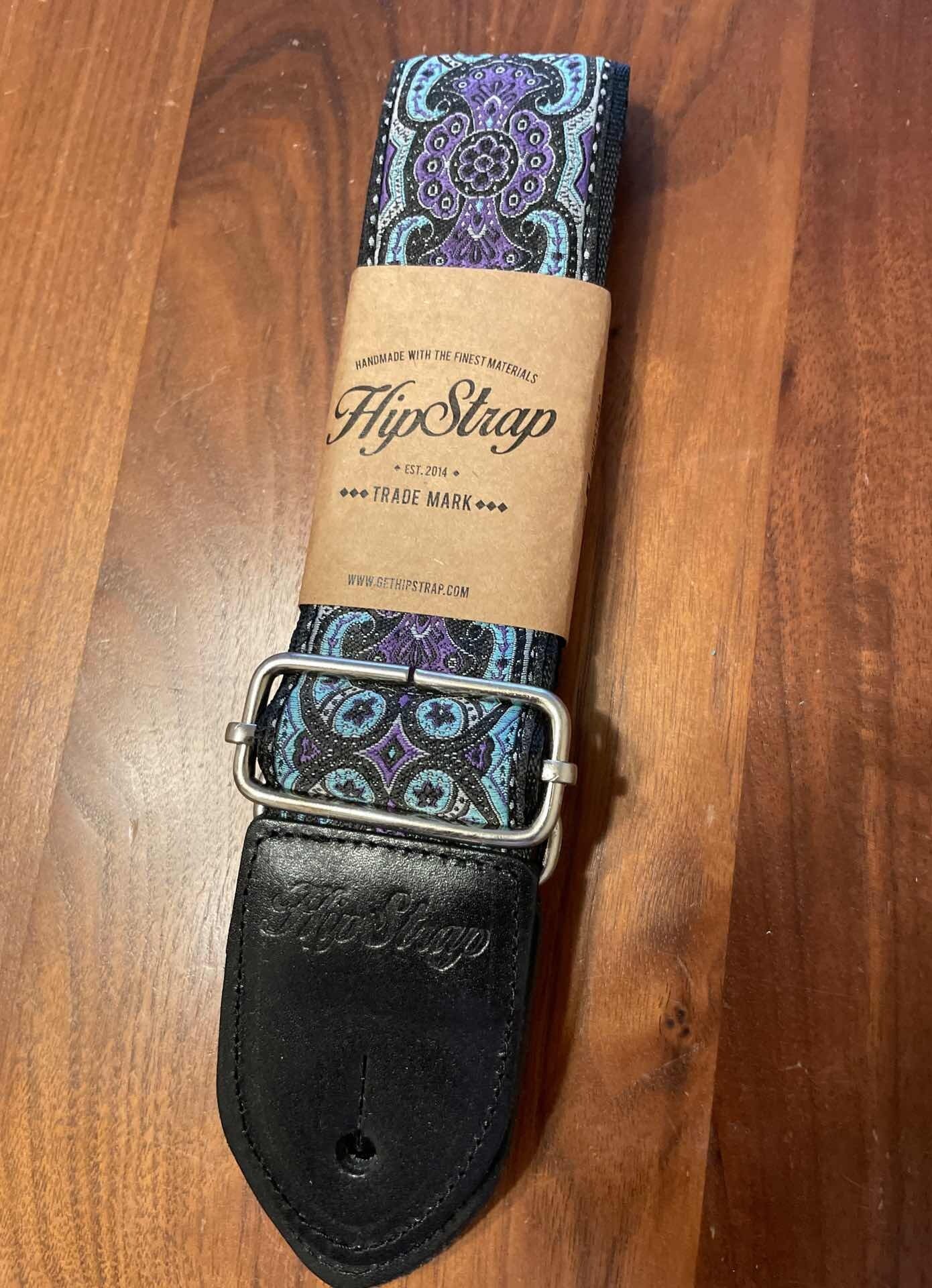 HipStrap Kashmir Turquoise ギターストラップ アルゼンチン製