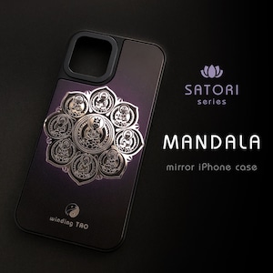曼荼羅 ミラーケース［iPhone14対応］〈仏像スマホケース〉