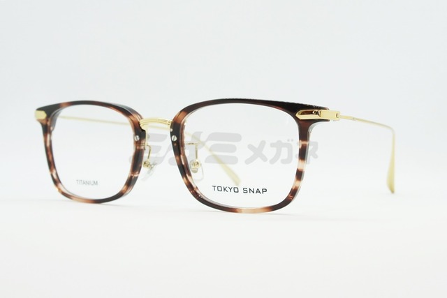 TOKYO SNAP メガネ TSP-1063 Col.C1 ウェリントン コンビネーションフレーム トウキョウスナップ 鯖江 日本製 正規品-2枚目